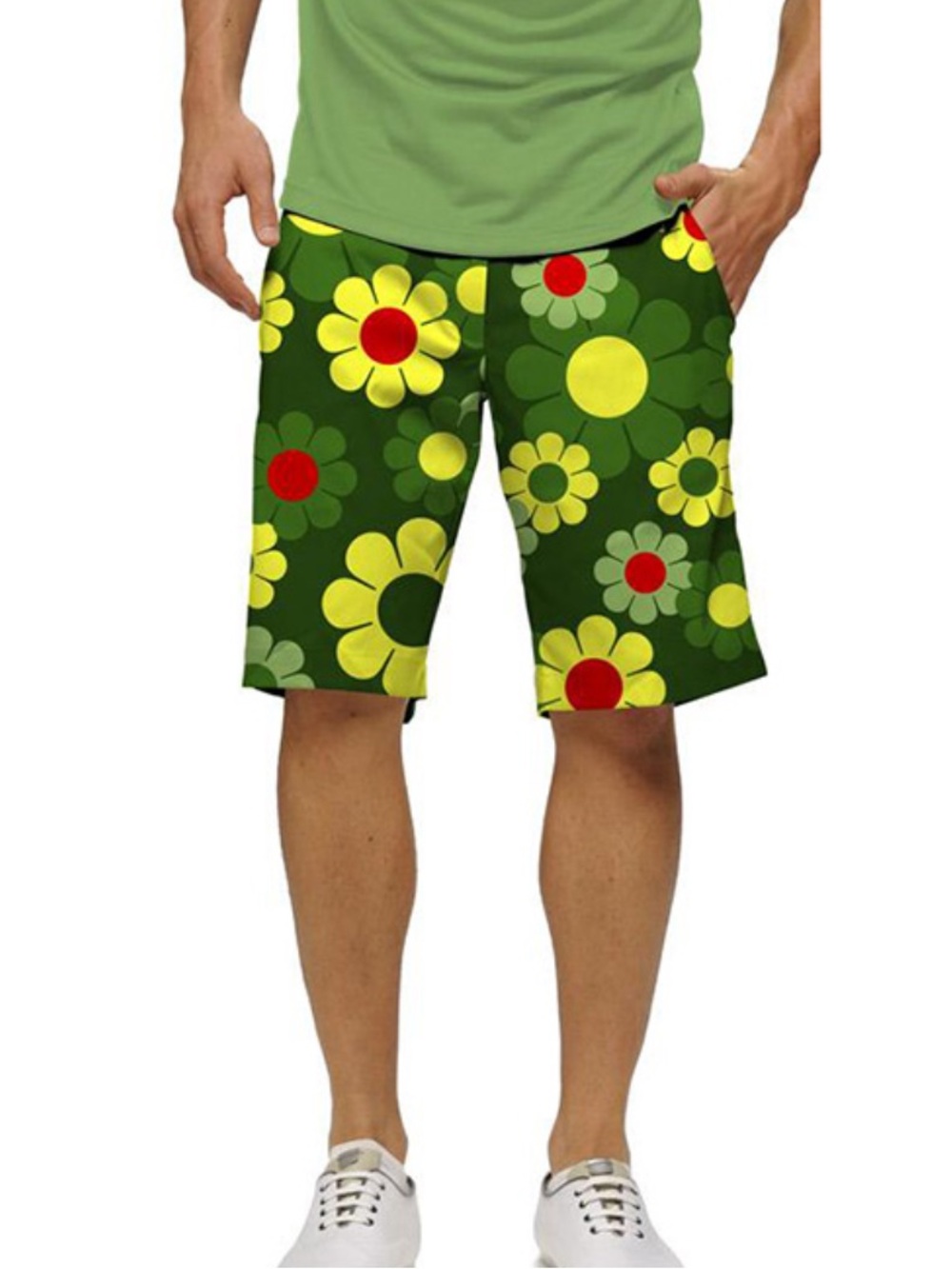 Loudmouth Augusta golf shorts 36